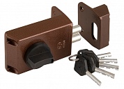 Картинка Замок накладной ПРОСАМ ЗНД1А/Д полимер/покр /88300/